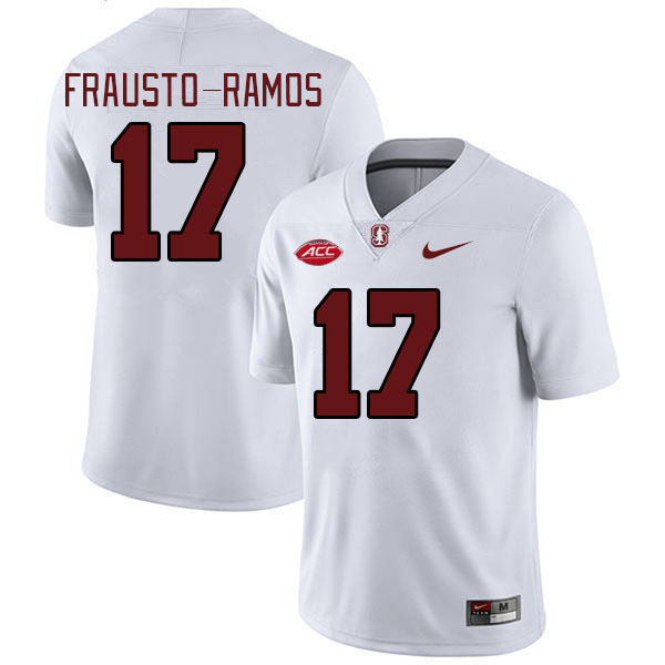 Men #17 Jshawn Frausto-Ramos Stanford Cardinal 2024 ACC Conference College Football Jerseys Stitched